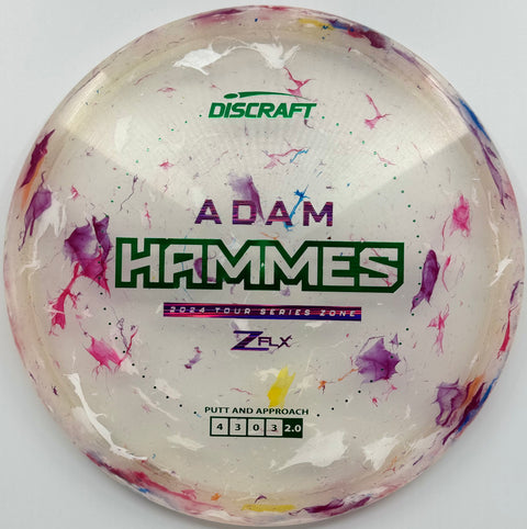 Discraft Jawbreaker Z FLX Zone - Adam Hammes 2024 Tour Series - Putt & Approach