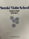 Suzuki Violin School  Violin Part Volume 9