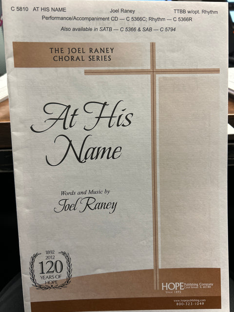 At His Name - Vocal - Raney