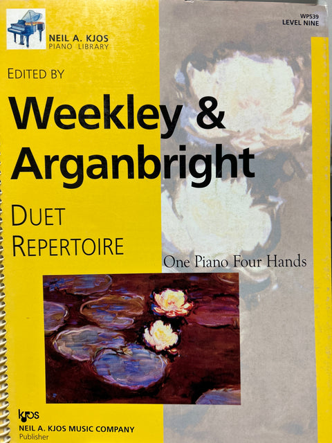 Duet Repertoire - Weekly/Arganbright - WP592 - H & H Music