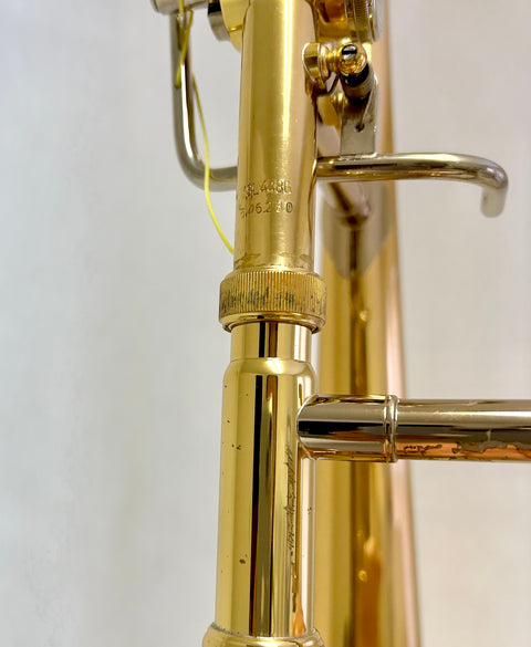 Used Yamaha Intermediate F-Attachment Trombone YSL-448G - H & H Music