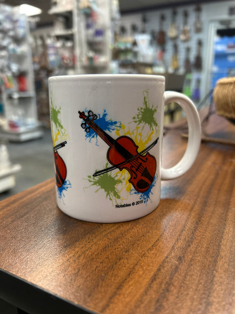 Violin Mug- 8 oz