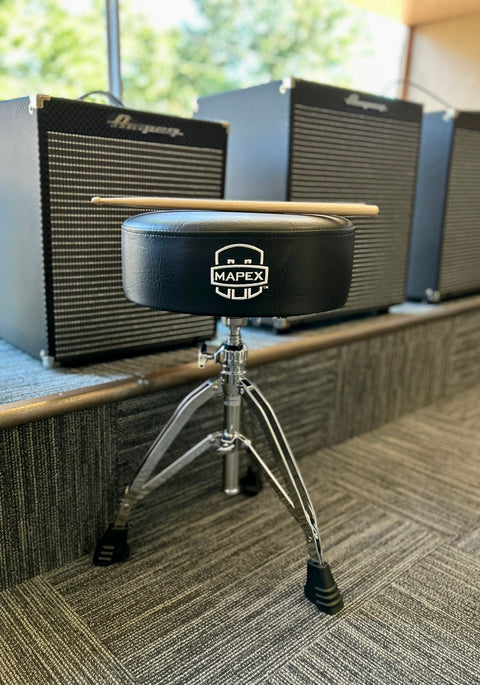 Mapex Drum Throne - T850 - Round Cushion Double Brace