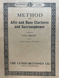 Method for Alto and Bass Clarinets and Sarrusophones