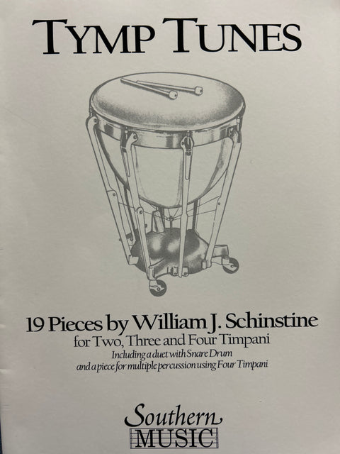 Tymp Tunes - 19 Pieces for Two, Three, and Four Timpani - Schinstine