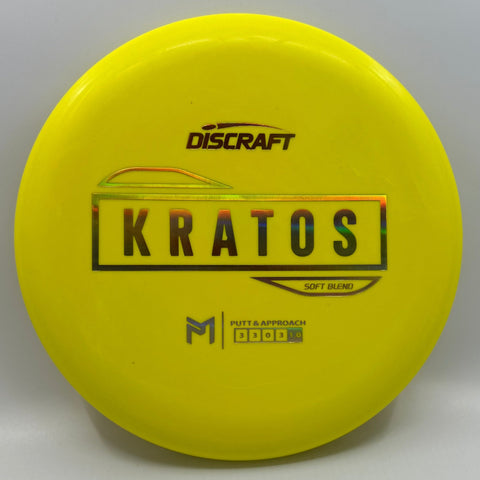 Discraft Soft Blend Kratos - Paul McBeth Putter Line - Putt & Approach