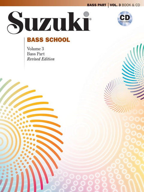 Suzuki Bass School - Volumes 1-3 - Book and CD