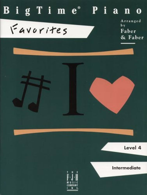 BigTime Piano Favorites - Faber & Faber