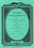 Classic Italian Songs - Vocal - Glenn/Taylor