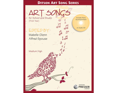 Art Songs for School and Studio - Ditson/Glenn/Spouse