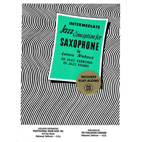 Intermediate Jazz Conception for Saxophone - Niehaus