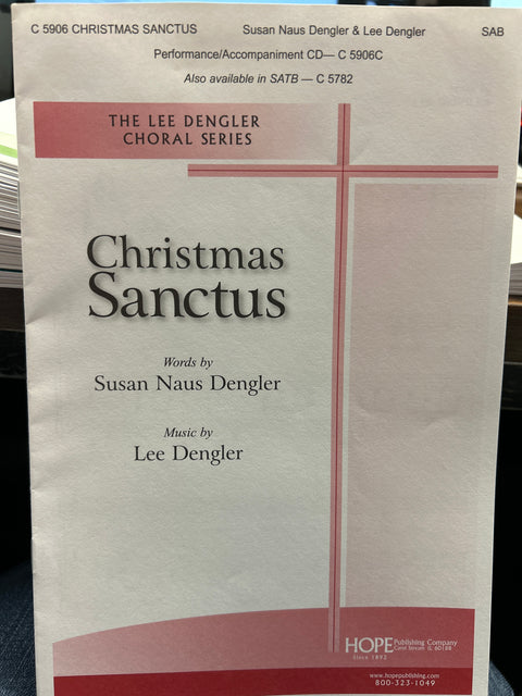 Christmas Sanctus - SAB - Dengler & Dengler