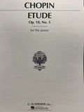 Chopin: Etude in E Major, Opus 10, No. 3 - Chopin/Friedheim