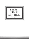 Barret Oboe Method - Boosey & Hawkes