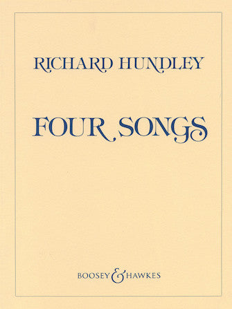 Four Songs - Vocal - Hundley