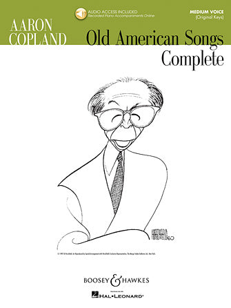 Aaron Copland: Old American Songs Complete Medium Voice - Vocal