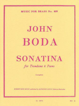 Sonatina - Trombone - John Boda