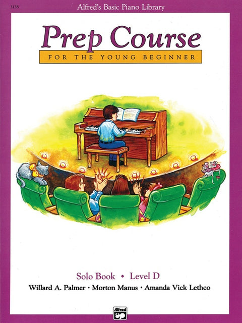 Alfred's Basic Piano Library - Prep Course Level D