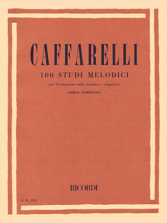 100 Studi Melodici (Melodic Studies) - Caffarelli