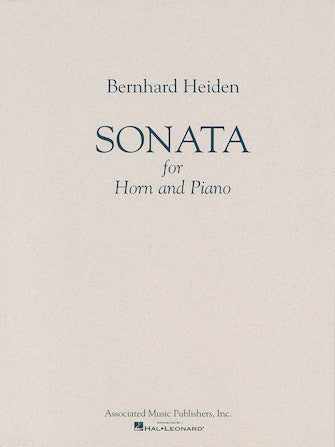 Sonata for Horn and Piano - Heiden