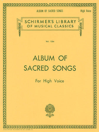 Album of Sacred Songs - Vocal Collection