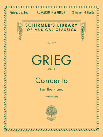 Concerto in A Minor, Op. 16 - Piano - Grieg