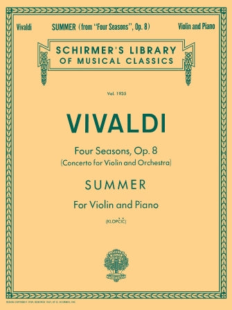 Summer - Four Seasons - Vivaldi - Violin