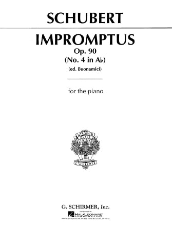 Impromptu, Op. 90, No. 4 in Ab Major - Schubert/Buonamici