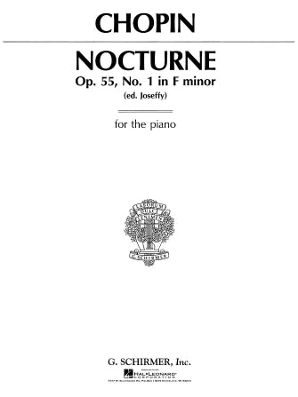 Nocturne, Op. 55, No. 1 in F Minor - Chopin