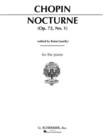 Nocturne, Op. 72, No. 1 in E Minor - Chopin/Joseffy