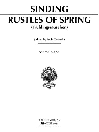 Rustles of Spring, Op. 32, No. 3 (Frühlingsrauschen) - Sinding/Oesterle