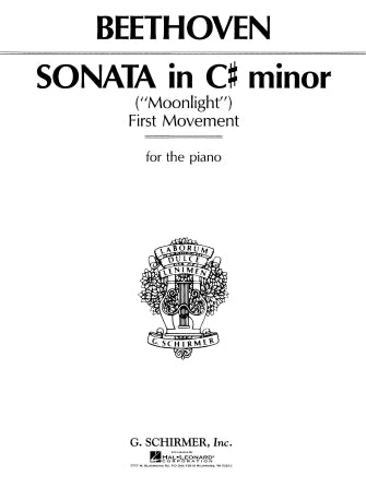 Sonata in C# Minor, Op. 27, No. 2 (“Moonlight”) - Beethoven