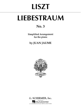 Liebestraume No. 3 in G Major - Piano - Liszt