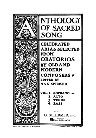 Anthology of Sacred Song - Vocal