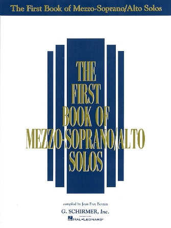 The First Book of Mezzo-Soprano/Alto Solos - Vocal - Boytim