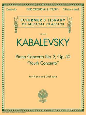 Piano Concerto No. 3, Op. 50 - Kabalevsky