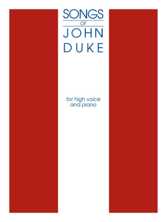 Songs of John Duke - Vocal