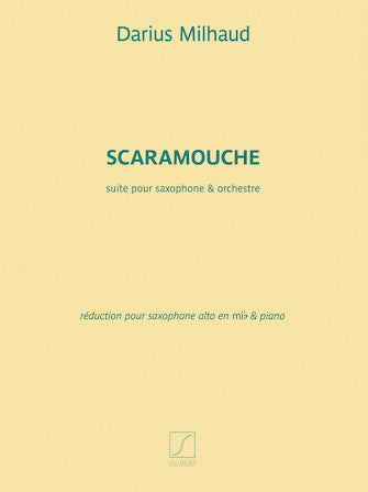 Scaramouche - Alto Saxophone - Milhaud