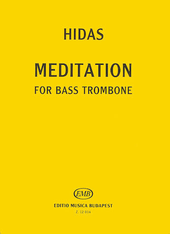 Meditation for Bass Trombone - Hidas