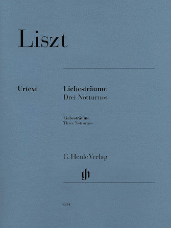 Liebesträume, 3 Notturnos Piano - Liszt