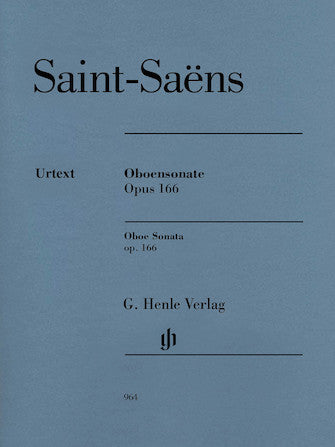 Sonate Opus 166 for Oboe and Piano - Saint-Saens