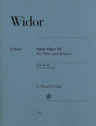 Suite, Op. 34 - Flute - Widor