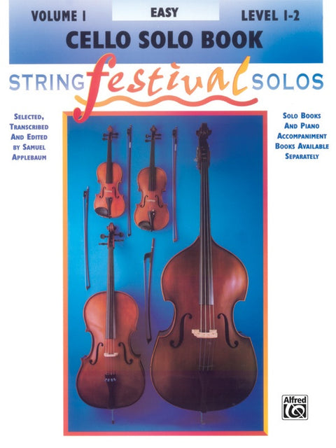 String Festival Solos, Volume I - Cello - Applebaum