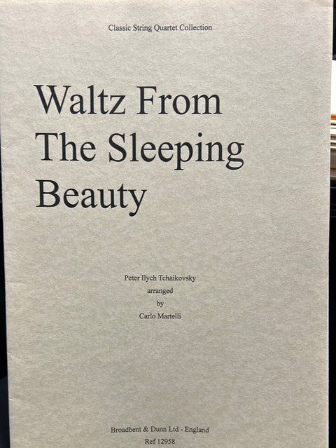 Waltz from The Sleeping Beauty - String Quartet - Tchaikovsky/Martelli