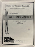 Wedding March - Trumpet Quintet - Mendelssohn / Olcott - H & H Music