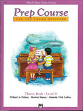 Alfred's Basic Piano Library - Prep Course Level D