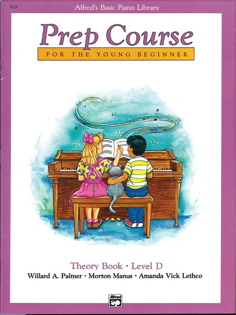 Alfred's Basic Piano Library - Prep Course Level D