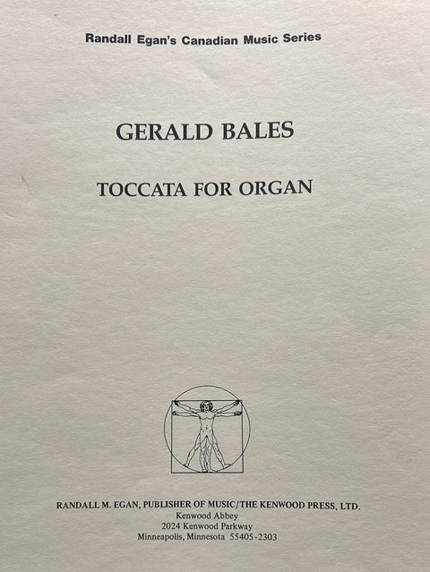 Toccata for Organ - G. Bales