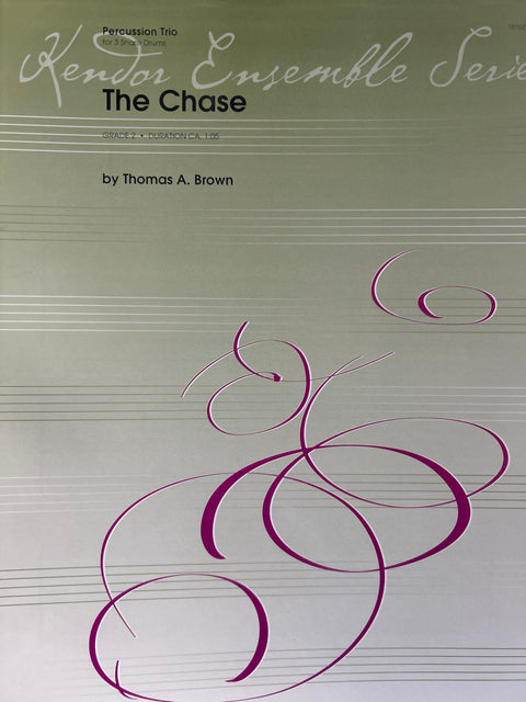The Chase - Grade 2 - Percussion Trio - Brown