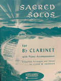 Sacred Solos - Clarinet - Johnson - H & H Music